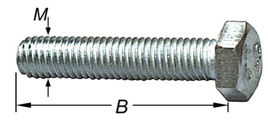[1-9000-3142] TAPBOUTEN MET MOER. VERZINKT (M10 x 30MM)