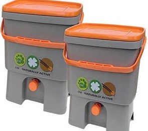 BOKASHI KEUKENEMMER SET 2 ST