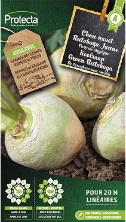 [SE-POT-00051] KOOLRAAP GROEN RUTABAGA