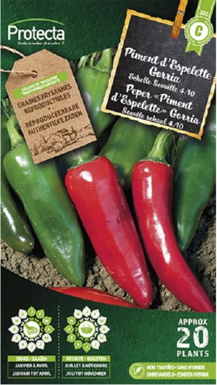 [SE-POT-00096] PEPER "PIMENT D'ESPELETTE" GORRIA
