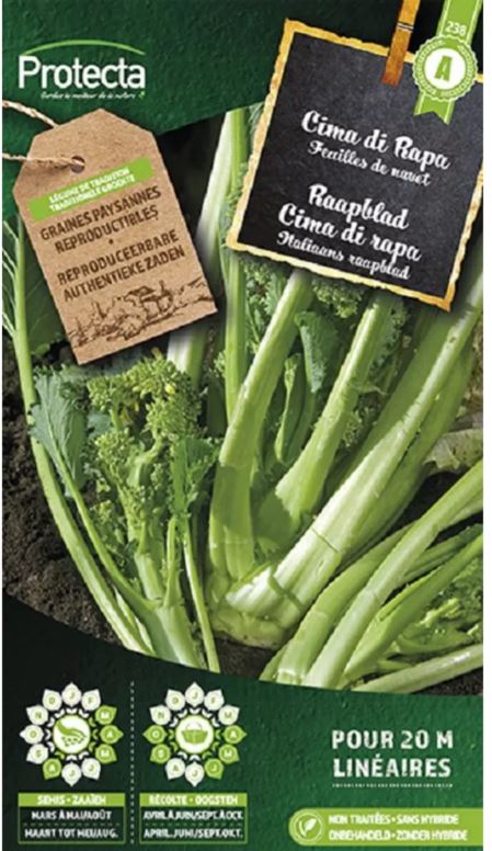 [SE-POT-00134] RAAPBLAD CIMA DI RAPA