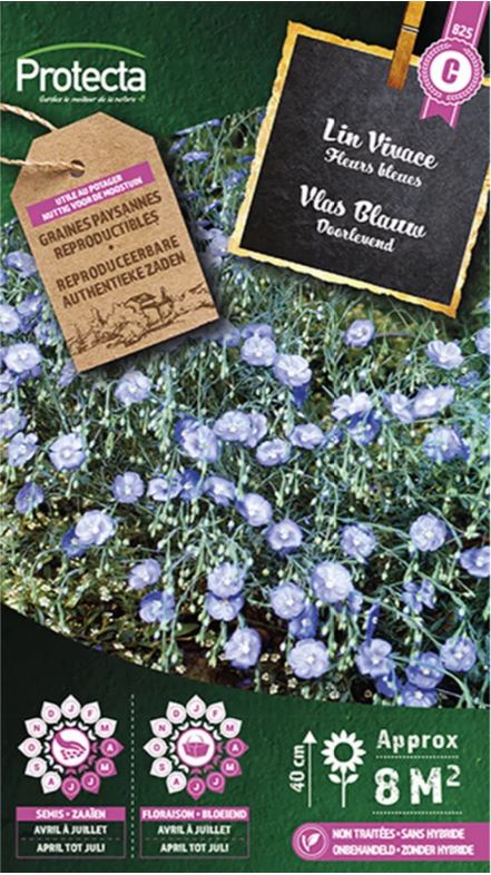 VLAS BLAUW DOORLEVEND