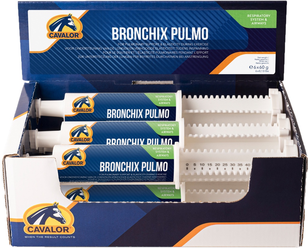 CAVALOR BRONCHIX PULMO 6 X 60 G