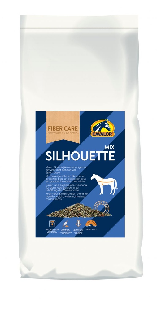 [472317] CAVALOR FIBER CARE - SILHOUETTE 20 KG