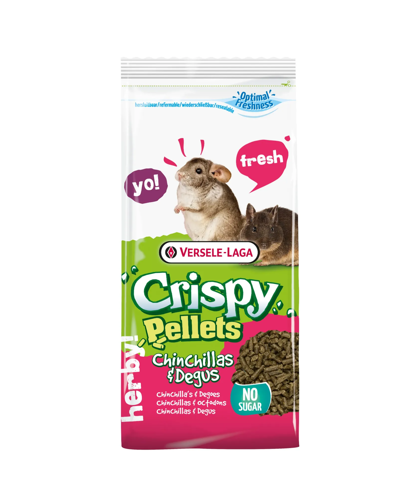 CRISPY PELLETS - CHINCHILLAS & DEGUS 1 KG