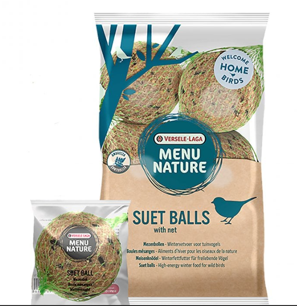 MENU NATURE 25 SUET BALLS WITH NET 2.25 KG