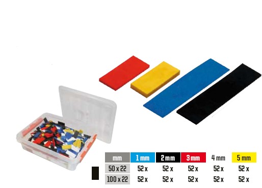 [B-FixKN-1] AFSTANDPLAATJES GROOT 520ST