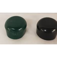 ALUMINIUM PAAL ZWART 80x60MM 2.70M 30MM INCL. DOP