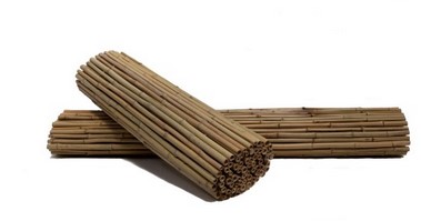 [BMBRLSCHRMN] BAMBOE ROLSCHERM NATUUR 180 x 180 CM