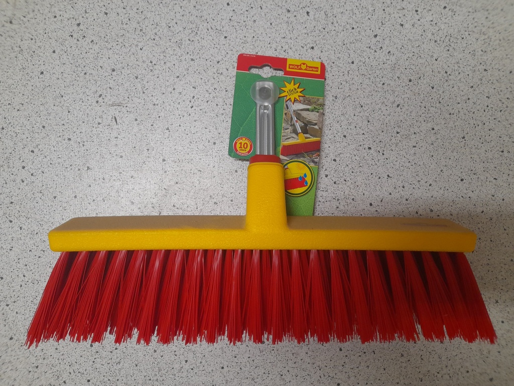 [B40M] BEZEM MET LANG HAAR       37CM