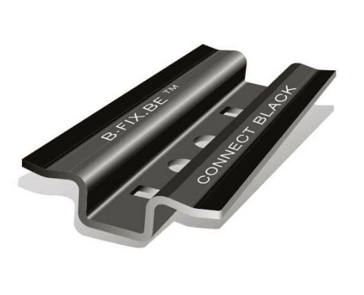 [BFIXCNCT] BFIX CONNECT BLACK + 2 ZELFBORENDE SCHROEVEN