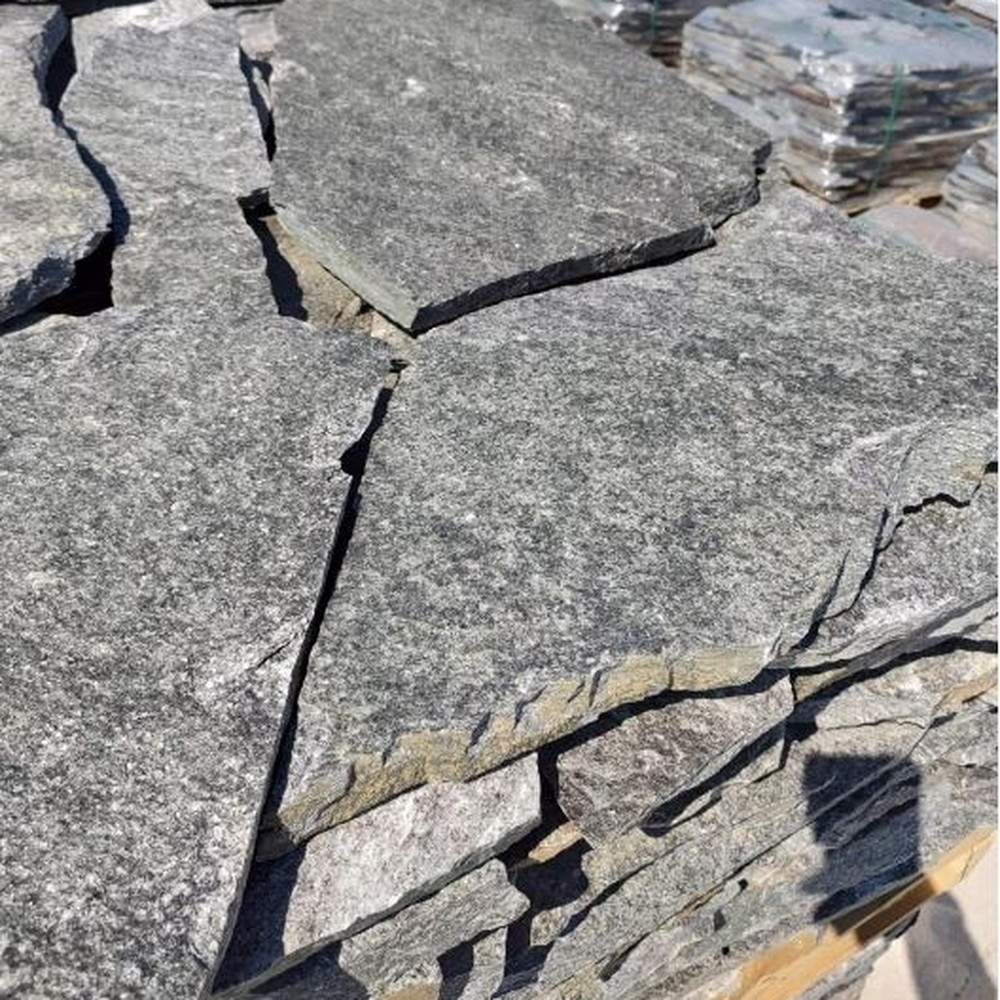 [MO41850] FLAGSTONE STEP SILVER /TON