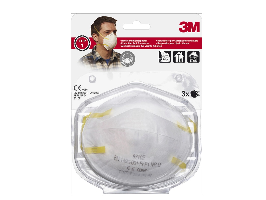 STOFMASKER P1 NR 8710C - 3 ST