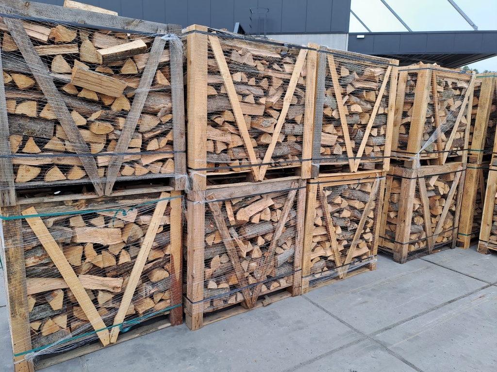 BRANDHOUT BEUK IN HOUTEN KRAT 1.1 M³