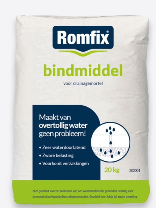 [RO7010027] ROMFIX BINDMIDDEL 20 KG