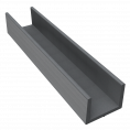 [DF1U42GR] DUO FUSE GROOT U-PROFIEL TOT DIKTES 40 MM 4.2 X 3.5 X 182 CM (GRIJS)