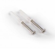 [PLUG] SLAGVIJS INOX MET PLUG (Doos)
