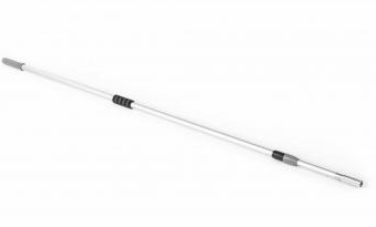 [43798] TELESCOPISCHE STEEL 400 CM 2-DELIG