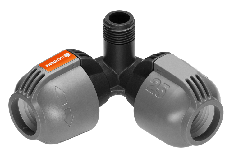 [02782-20] HOEKSTUK 25MM (X 1/2" BUITENDRAAD)