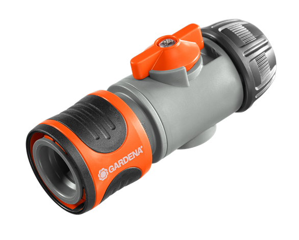 [02942-20] SLANGSTUK MET REGULEERVENTIEL (VOOR 13 MM (1/2") & 15 MM (5/8"))