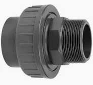 3-DELIGE KOPPELING BI 1" x LIJM 32 MM