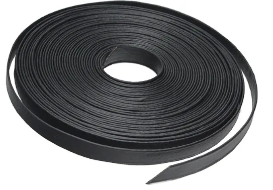[1.401.04] BOOMBAND RUBBER MET CANVAS VERSTERKT 25 METER
