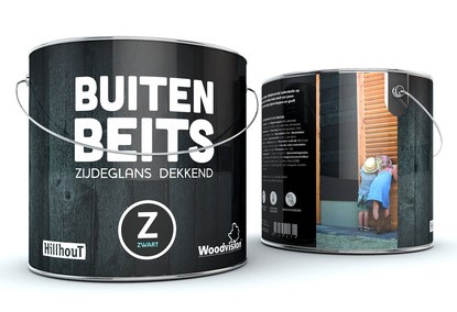[W18852] DOUGLAS BUITEN BEITS ZWART - 2.5 L