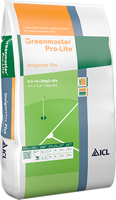 [GRNMSTRPROLTINVIPL] GREENMASTER PRO-LITE INVIGORATORPLUS 4-3-14+2MgO+8Fe - 25 KG