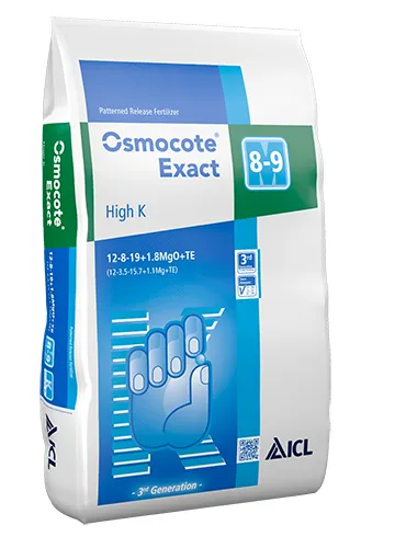 [OSMCTEX12/7/19-8-9M] ICL OSMOCOTE EXACT HIGH K NPK 12-8-19+1.8MgO+TE 8-9M - 25 KG