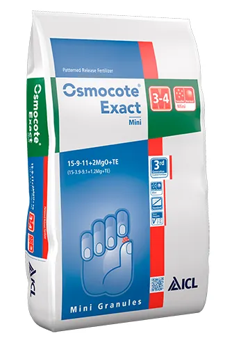 [OSMCTEX15/9/11-3-4M] ICL OSMOCOTE EXACT MINI NPK 15-9-11+2MgO+TE 3-4M - 10 KG