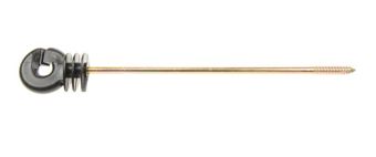 [162-80503-10] KOLTEC AFSTANDRINGISOLATOREN. 22 CM VOOR DRAAD EN KOORD. VOOR HOUTEN PALEN