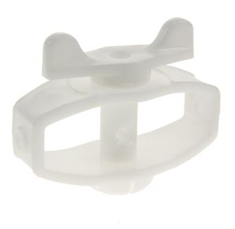 KOLTEC DRAADSPANNER. VERSTERKT. KUNSTSTOF. WIT PER 2 VERPAKT