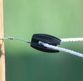 KOLTEC EI-ISOLATOREN. ZWART. PER 4 IN VERPAKKING