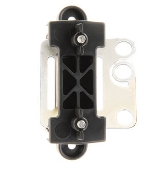 [162-80069-2] KOLTEC SPAN/HOEKISOLATOREN. ROBUUST. MET RVS/INOX VERBINDINGSPLAAT
