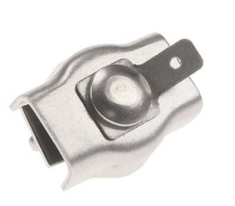 KOLTEC VERBINDERS VOOR DRAAD TOT 4 MM. RVS/INOX. ENKELVOUDIG MET VLEUGELMOEREN EN AANSLUITTAB