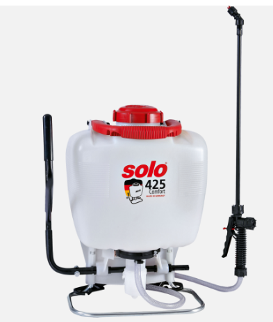 SOLO RUGSPUIT. ZUIGERPOMP COMFORT - 15 L