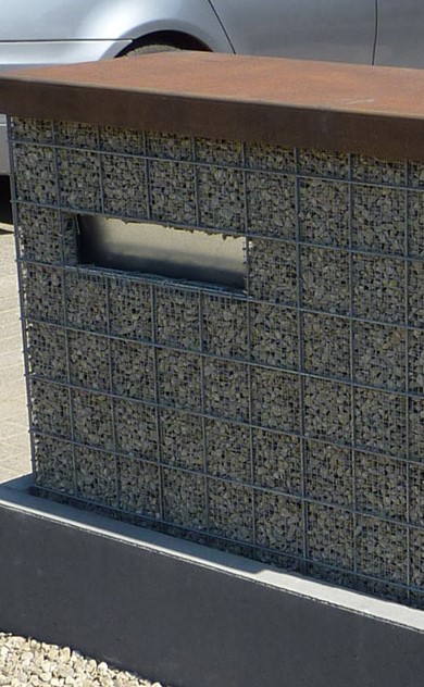 [505022] BRIEVENBUS INBOUW (ALUMINIUM ANTRACIET)