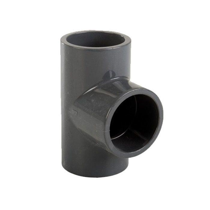 [A5.06.380] PVC T-STUK 90° LIJM (50MM)