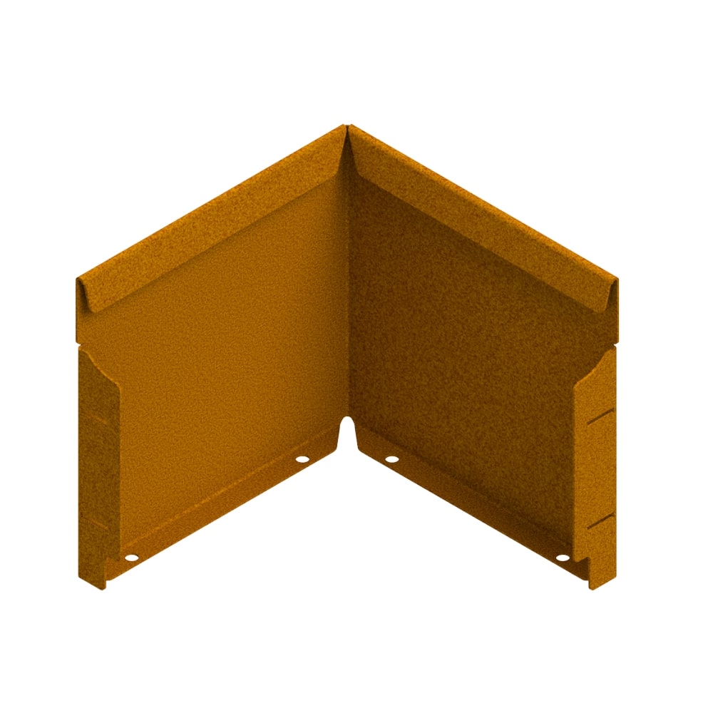 [FL240WS-CRNR-SET] BORDER KANT-EN-KLARE HOEK FLEX/RIGID H 240mm CORTEN