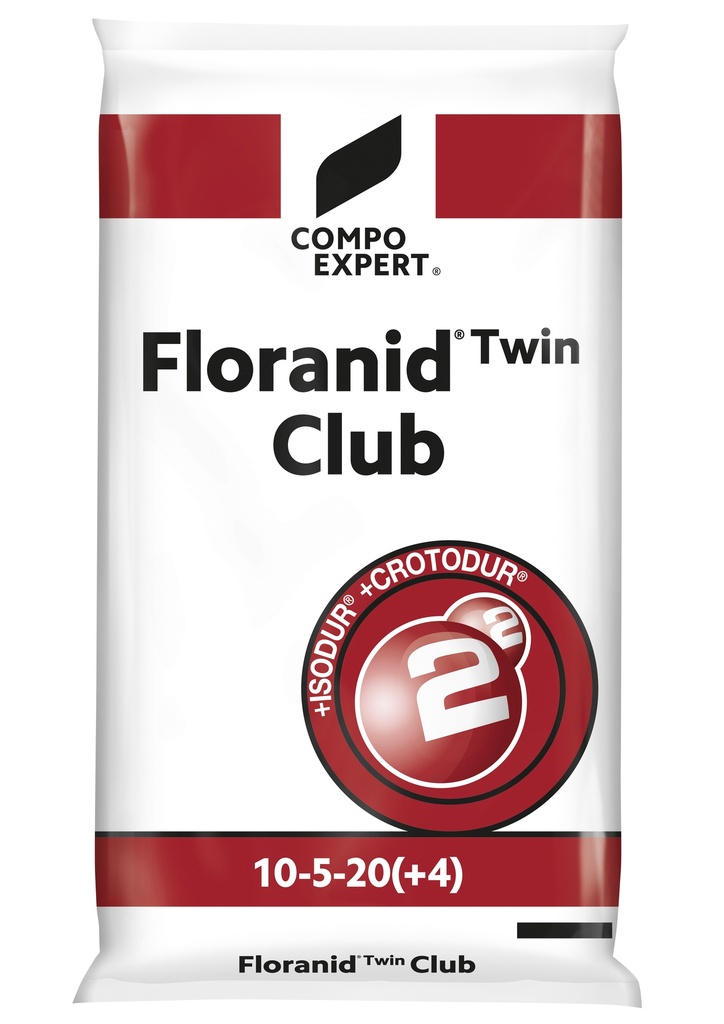 FLORANID TWIN CLUB NPK 10-5-20 + 4 MgO - 25 KG