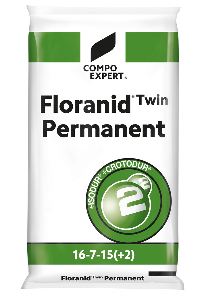 FLORANID TWIN PERMANENT NPK 16-7-15 + 2 MgO - 25 KG