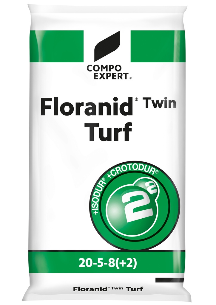 FLORANID TWIN TURF NPK 20-5-8 + 2 MgO - 25 KG