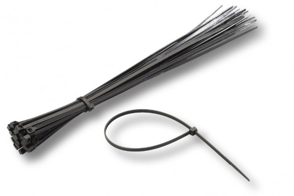 [KBLSPBZW] KABELSPANBAND 4.8 x 300 MM ZWART - 100 ST
