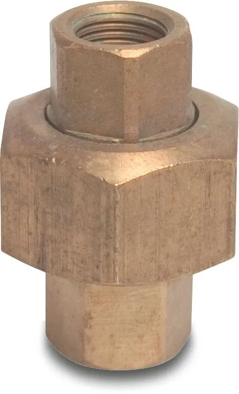 [OP710419] PROFEC NR. 340 KOPPELING MESSING 1 1/4" BINNENDRAAD 40BAR TYPE CONISCH