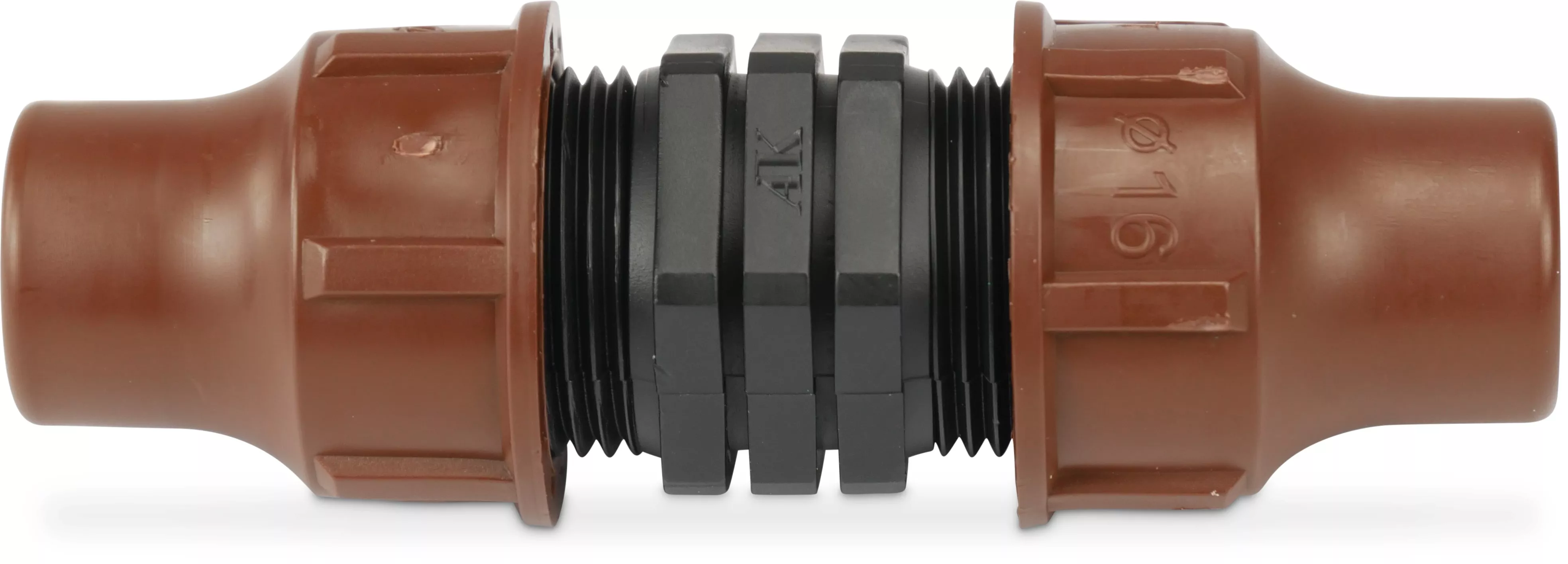 RAIN BIRD MPI VERBINDINGSPIJP PP 16 MM LOCK BRUIN TYPE BF-12 LOCK