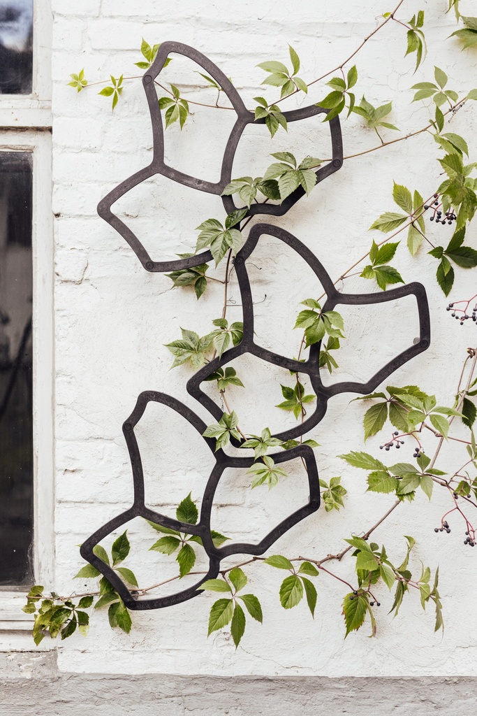 [TF03BK] TESSA FLOWER SET VAN 3 ZWART