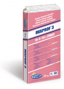 VIANO MIXPROF 3 NPK 10+3+15+2MgO - 25 KG
