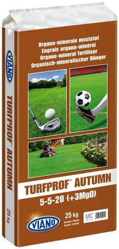 VIANO TURFPROF AUTUMN 5-5-20 + 3MgO - 25 KG