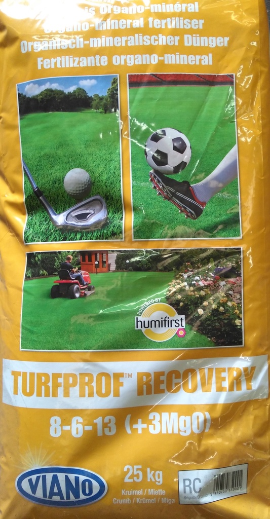 VIANO TURFPROF RECOVERY NPK 8-6-13 + 3 MgO- 25 KG