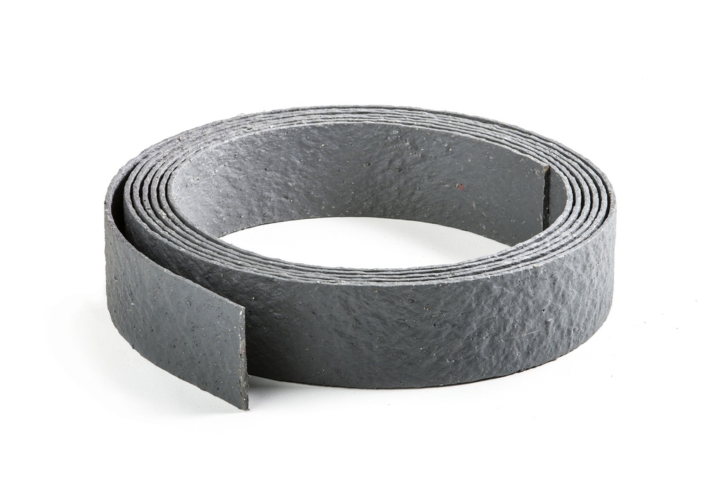 [EC25_14BR] ECO-AFBOORDING RECYLAT ROL 25m x 14cm (BRUIN)